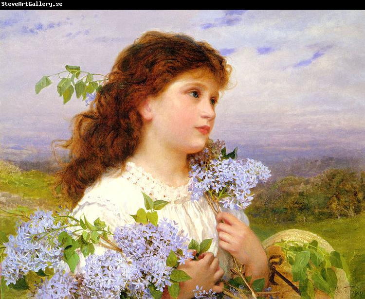 Sophie Gengembre Anderson The Time Of The Lilacs